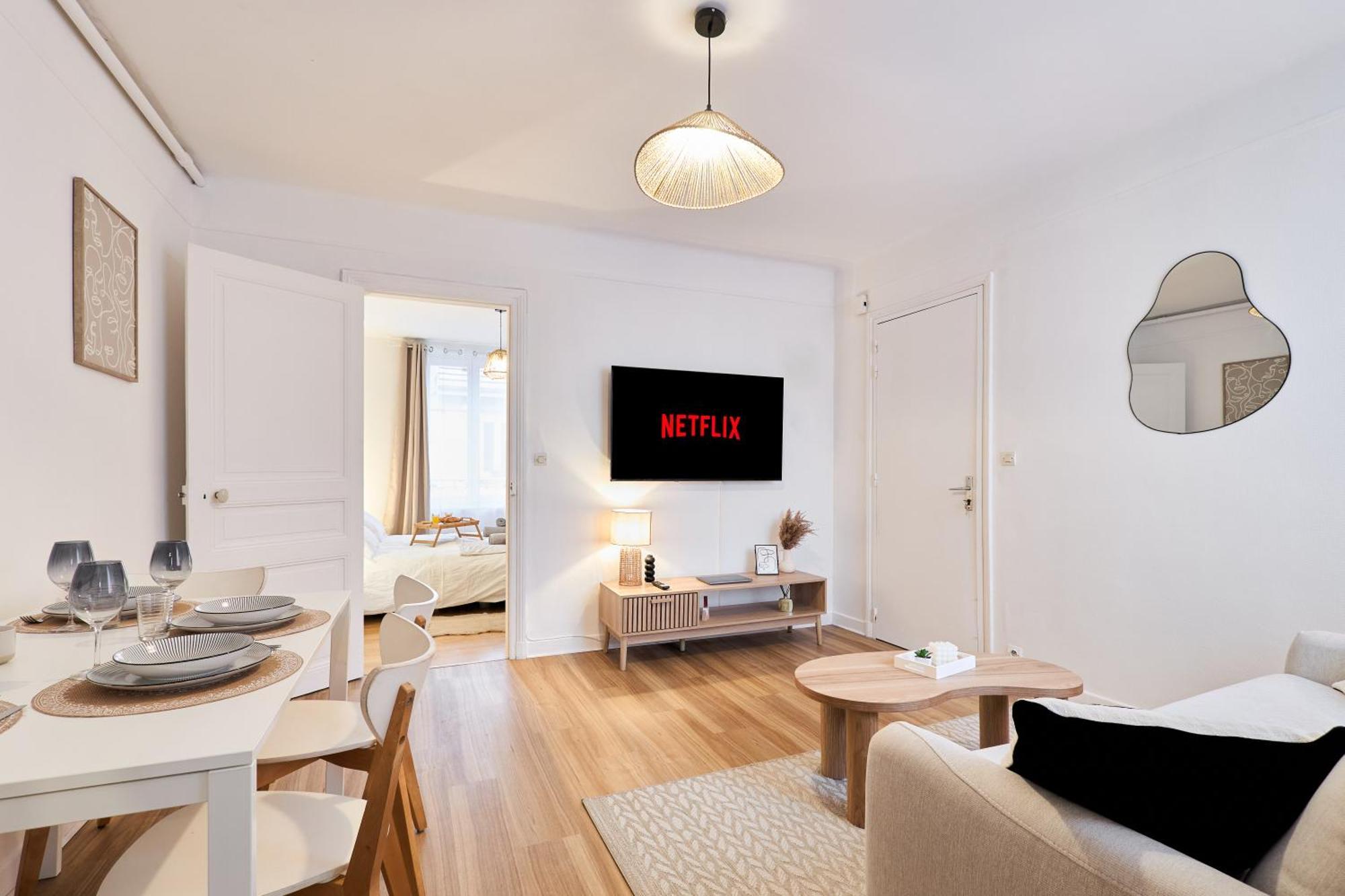 Le Cocon, Centre-ville, Calme, 4 Personnes, Proche Commerces Apartment