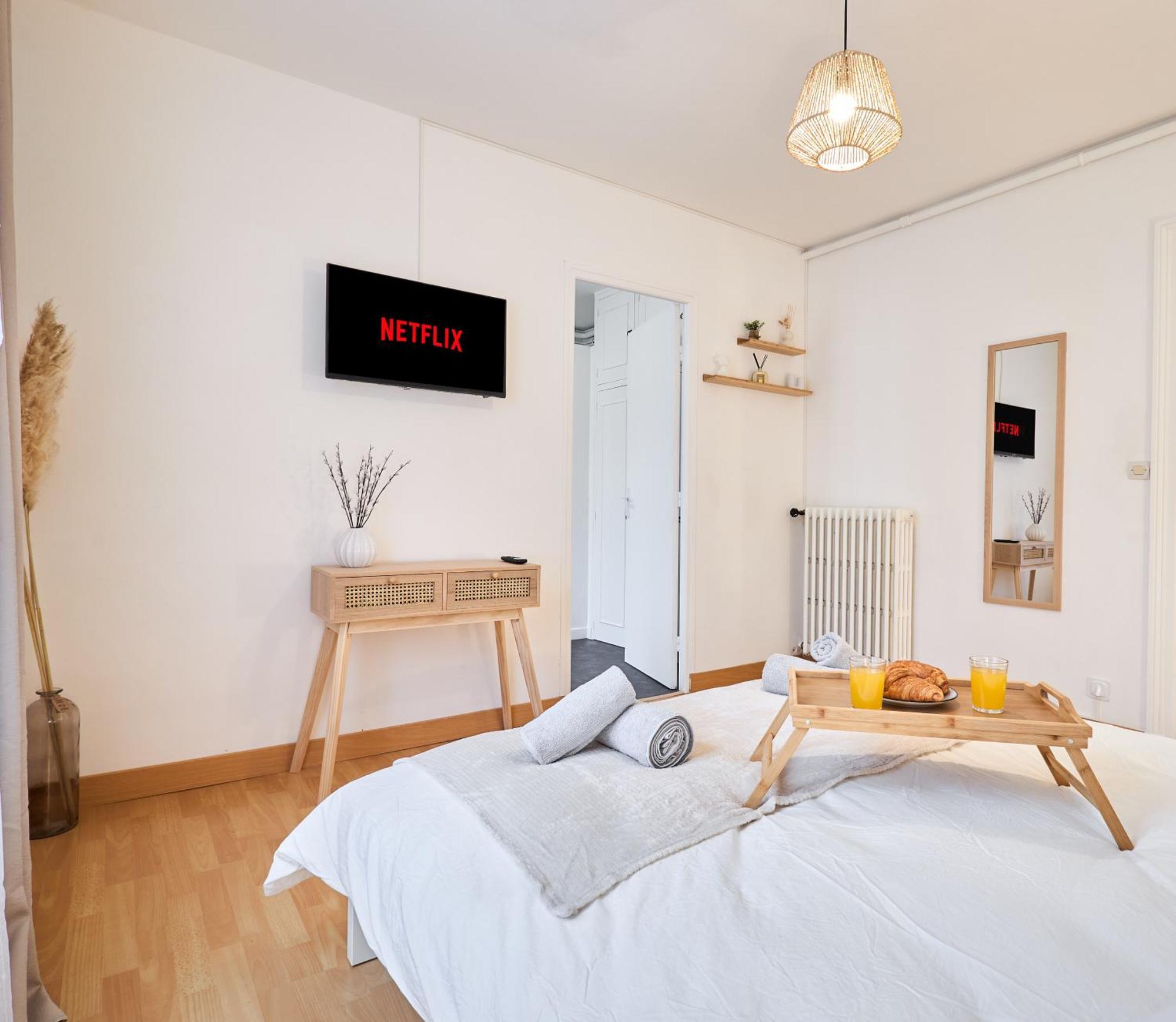 Le Cocon, Centre-ville, Calme, 4 Personnes, Proche Commerces Apartment *