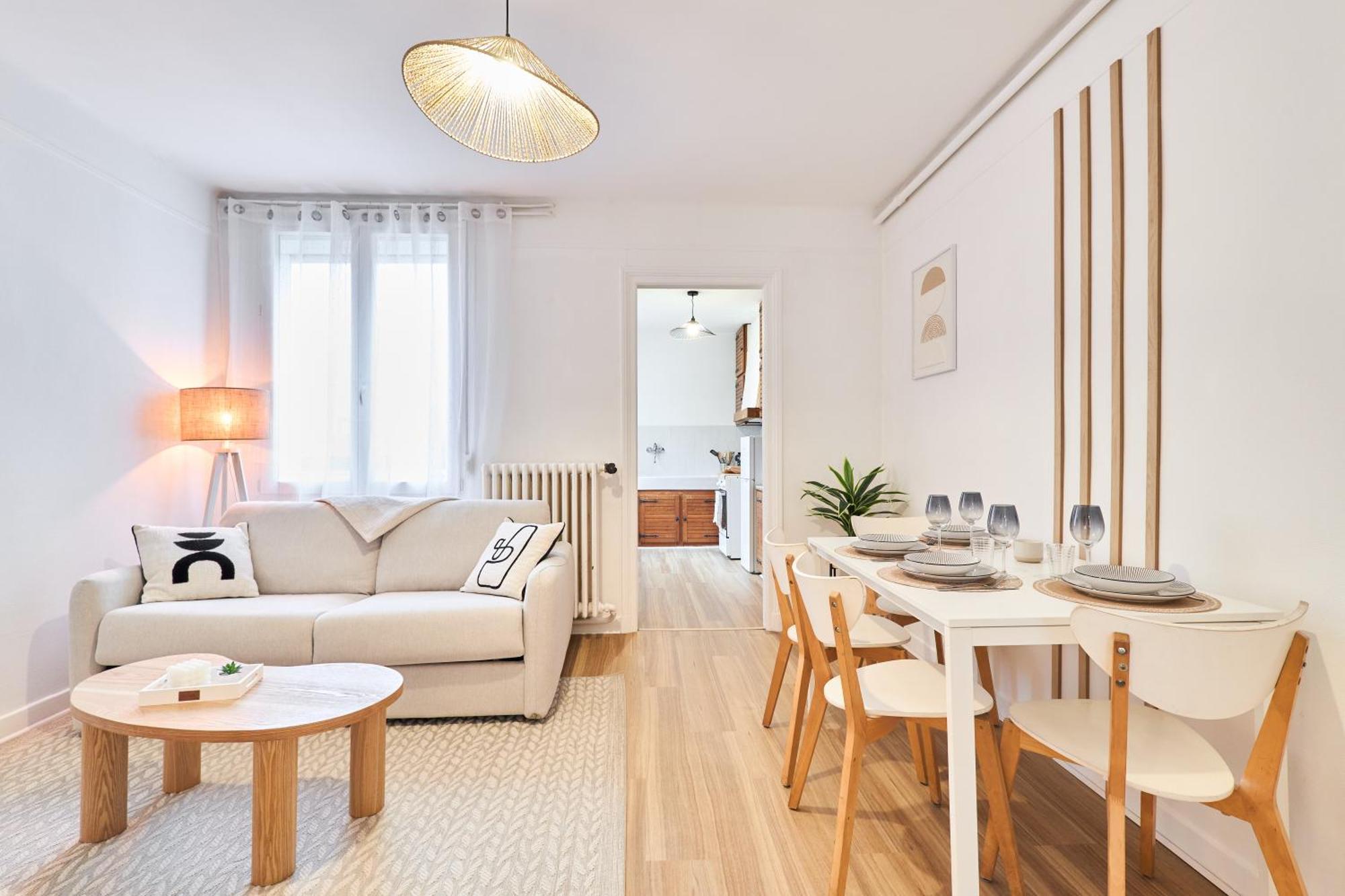 Le Cocon, Centre-ville, Calme, 4 Personnes, Proche Commerces Apartment